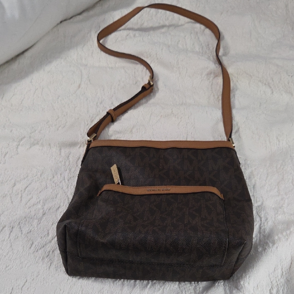 Michael Kors Dark Brown Messenger Bag